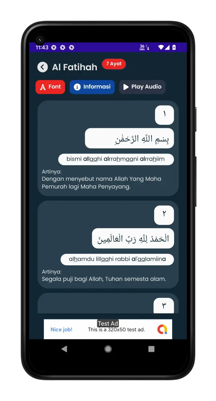 screenshot quran 3